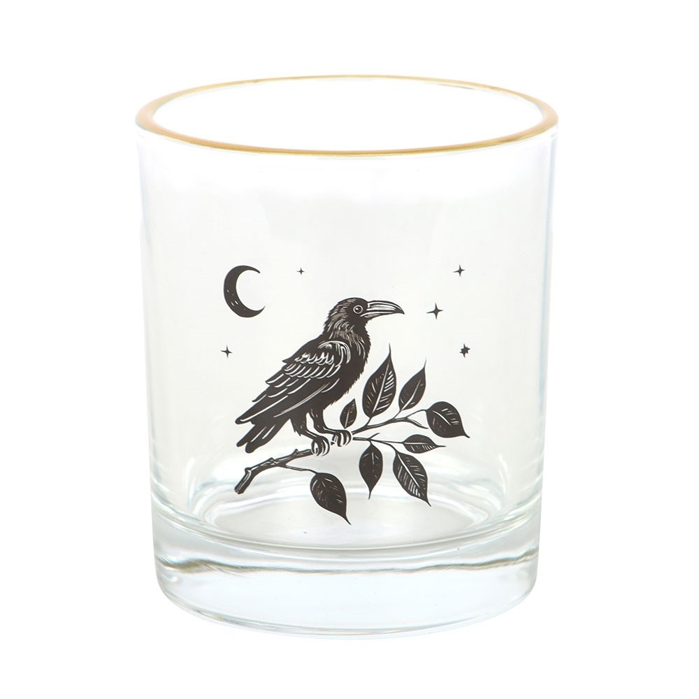 Something Different - Perched Raven Drinking Glas - Multicolours